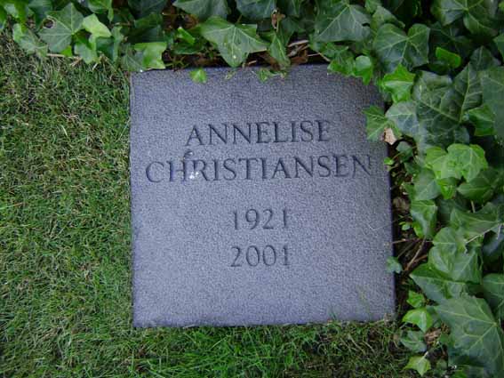Billede af gravsten på Holstebro Nordre Kirkegård