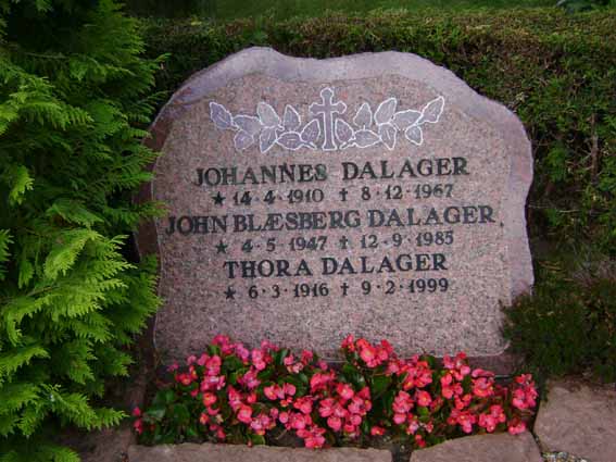 Billede af gravsten på Holstebro Nordre Kirkegård