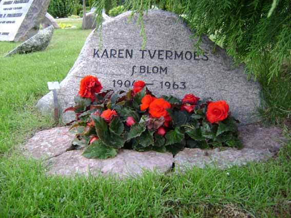 Billede af gravsten på Holstebro Nordre Kirkegård