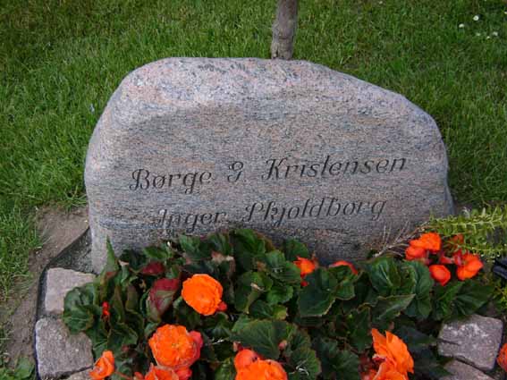 Billede af gravsten på Holstebro Nordre Kirkegård