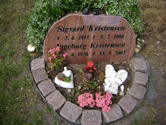 Billede af gravsten på Holstebro Nordre Kirkegård