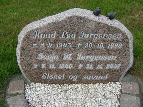 Billede af gravsten på Holstebro Nordre Kirkegård