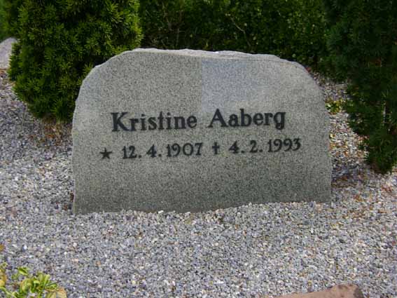 Billede af gravsten på Holstebro Nordre Kirkegård