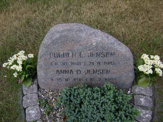 Billede af gravsten på Holstebro Nordre Kirkegård