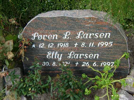 Billede af gravsten på Holstebro Nordre Kirkegård