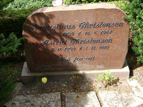 Billede af gravsten på Holstebro Nordre Kirkegård