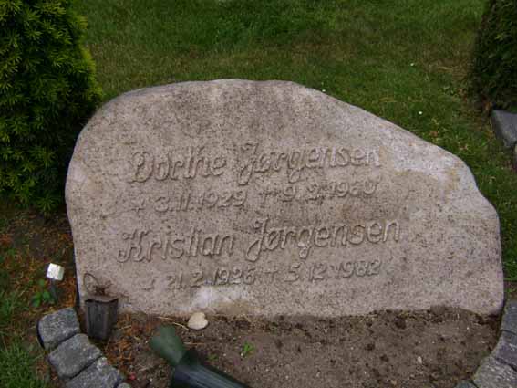 Billede af gravsten på Holstebro Nordre Kirkegård