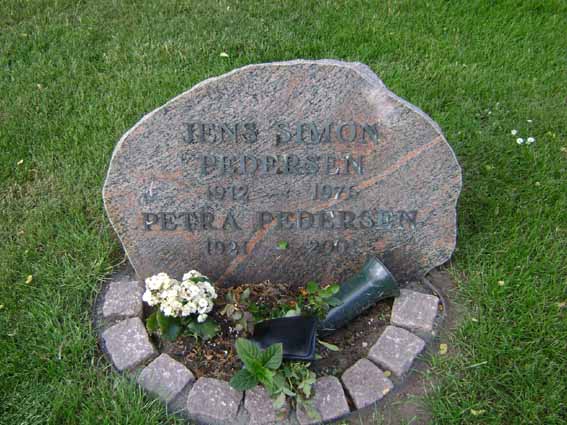 Billede af gravsten på Holstebro Nordre Kirkegård