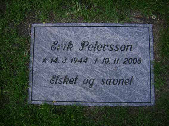 Billede af gravsten på Holstebro Nordre Kirkegård