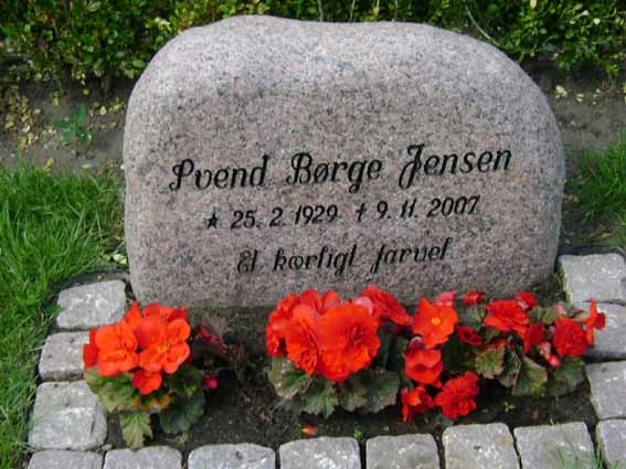 Billede af gravsten på Holstebro Nordre Kirkegård