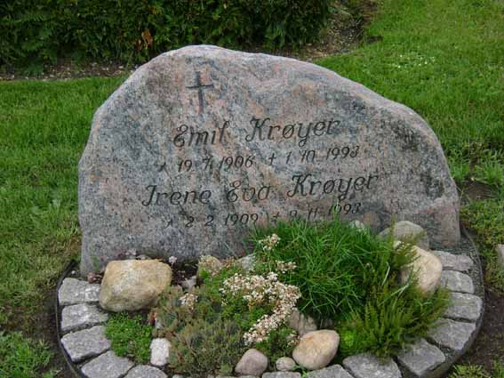 Billede af gravsten på Holstebro Nordre Kirkegård