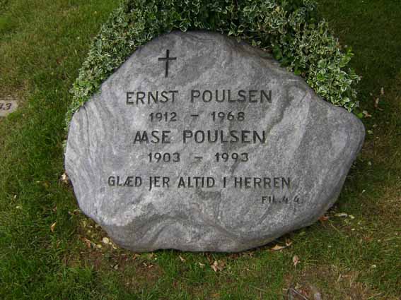 Billede af gravsten på Holstebro Nordre Kirkegård