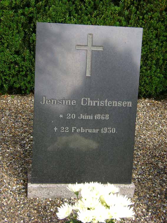 Billede af gravsten på Holstebro Nordre Kirkegård