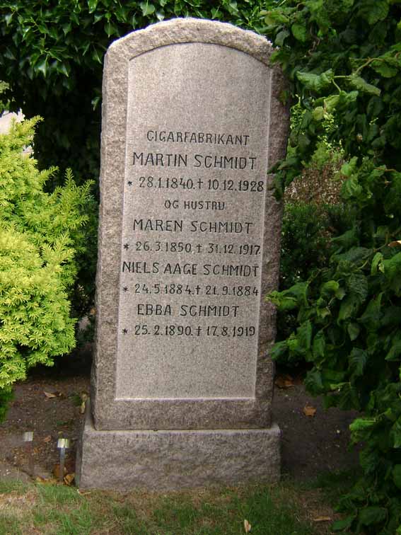Billede af gravsten på Holstebro Nordre Kirkegård