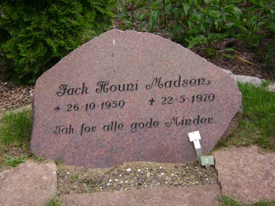 Billede af gravsten på Holstebro Nordre Kirkegård