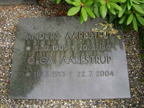Billede af gravsten på Holstebro Nordre Kirkegård
