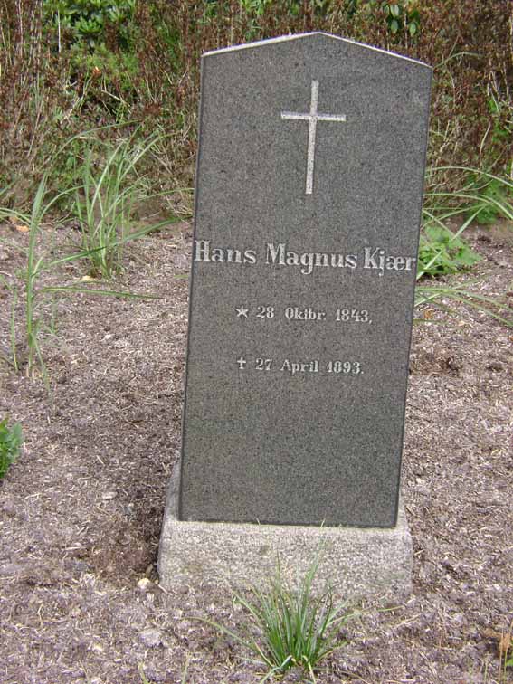 Billede af gravsten på Holstebro Nordre Kirkegård