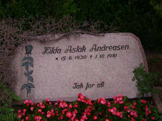 Billede af gravsten på Holstebro Nordre Kirkegård