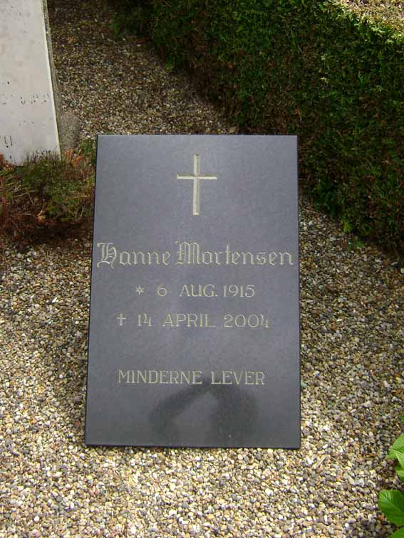 Billede af gravsten på Holstebro Nordre Kirkegård