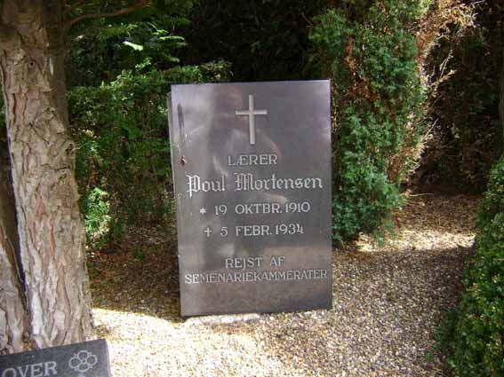 Billede af gravsten på Holstebro Nordre Kirkegård