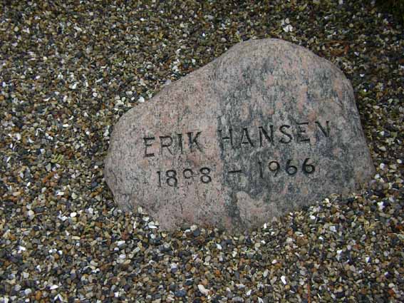 Billede af gravsten på Holstebro Nordre Kirkegård