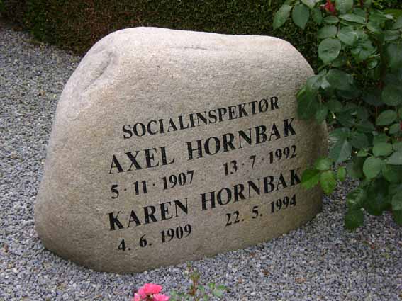 Billede af gravsten på Holstebro Nordre Kirkegård