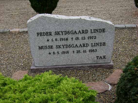 Billede af gravsten på Holstebro Nordre Kirkegård