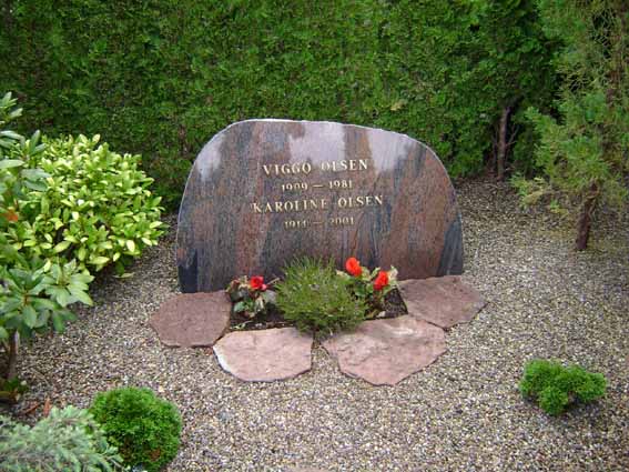 Billede af gravsten på Holstebro Nordre Kirkegård