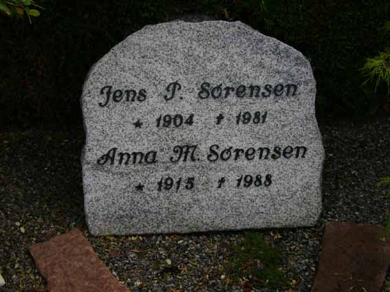Billede af gravsten på Holstebro Nordre Kirkegård