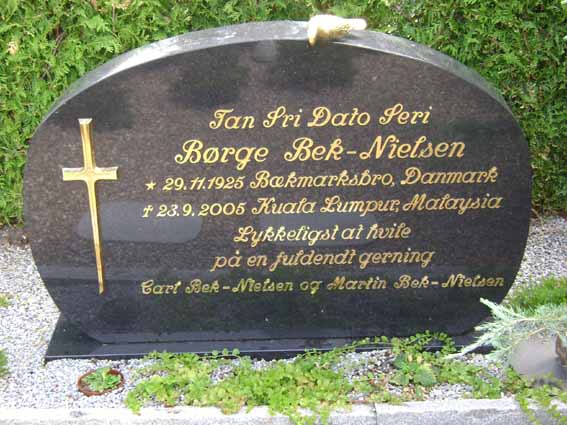 Billede af gravsten på Holstebro Nordre Kirkegård