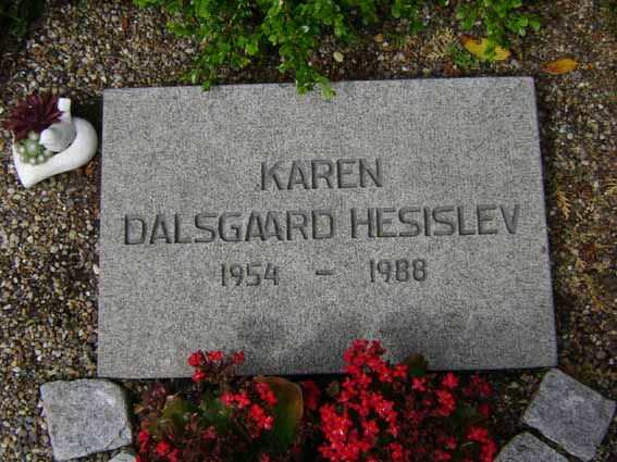 Billede af gravsten på Holstebro Nordre Kirkegård