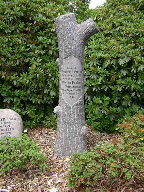 Billede af gravsten på Holstebro Nordre Kirkegård