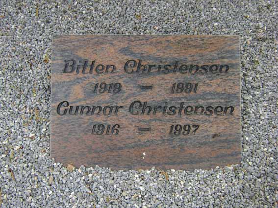 Billede af gravsten på Holstebro Nordre Kirkegård