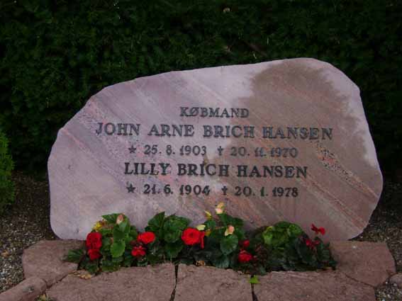 Billede af gravsten på Holstebro Nordre Kirkegård