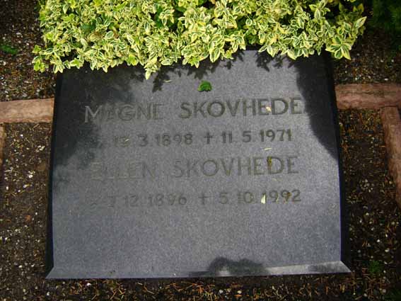 Billede af gravsten på Holstebro Nordre Kirkegård