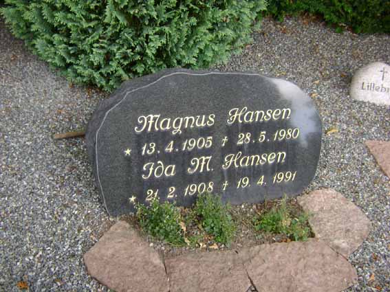 Billede af gravsten på Holstebro Nordre Kirkegård