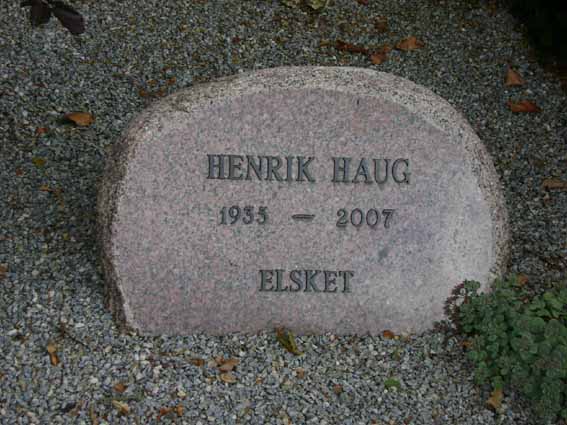 Billede af gravsten på Holstebro Nordre Kirkegård
