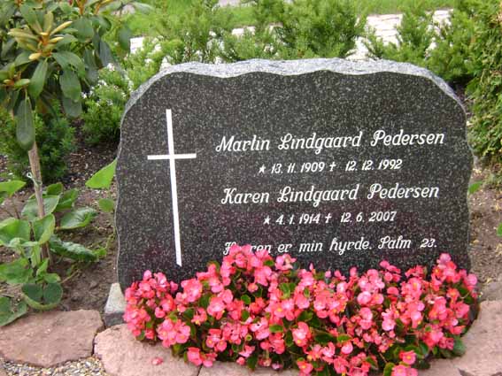 Billede af gravsten på Holstebro Nordre Kirkegård