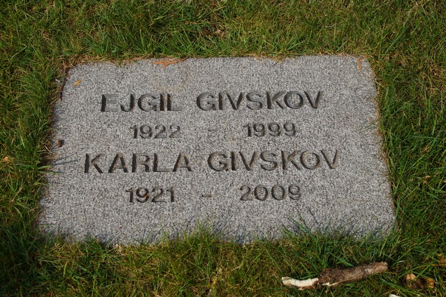 Billede af gravsten på Holstebro Nordre Kirkegård