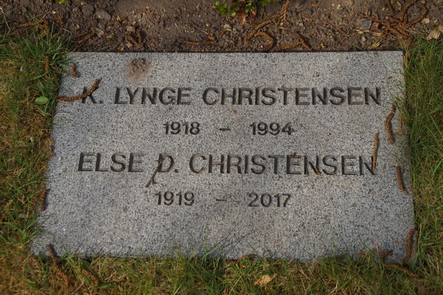 Billede af gravsten på Holstebro Nordre Kirkegård