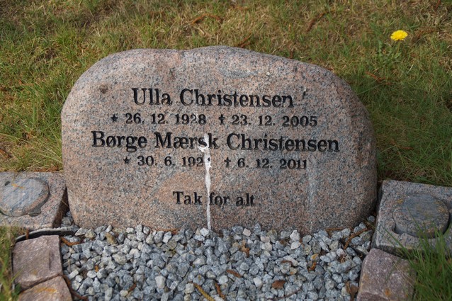 Billede af gravsten på Holstebro Nordre Kirkegård