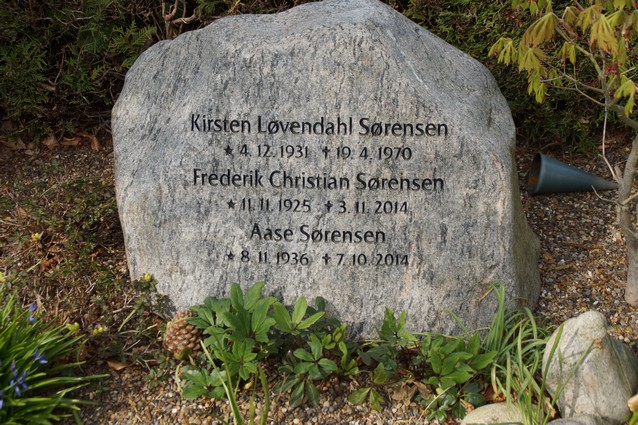Billede af gravsten på Holstebro Nordre Kirkegård