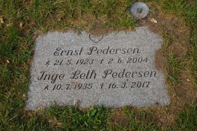 Billede af gravsten på Holstebro Nordre Kirkegård