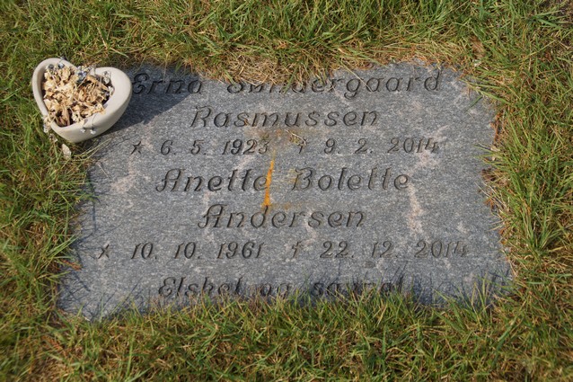 Billede af gravsten på Holstebro Nordre Kirkegård