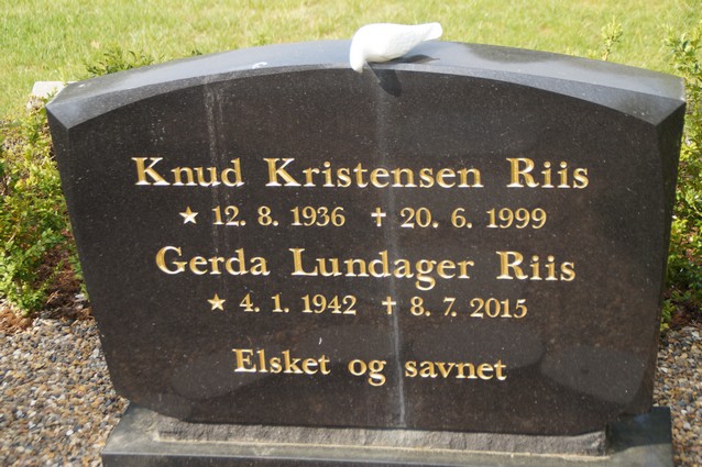 Billede af gravsten på Holstebro Nordre Kirkegård
