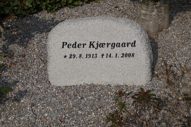 Billede af gravsten på Holstebro Nordre Kirkegård