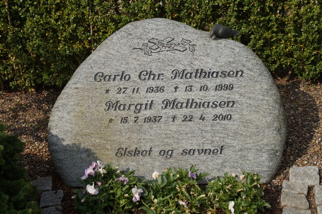 Billede af gravsten på Holstebro Nordre Kirkegård