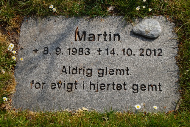 Billede af gravsten på Holstebro Nordre Kirkegård