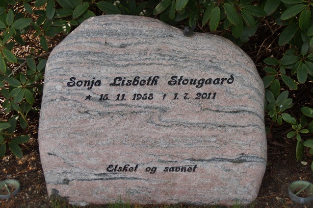 Billede af gravsten på Holstebro Nordre Kirkegård