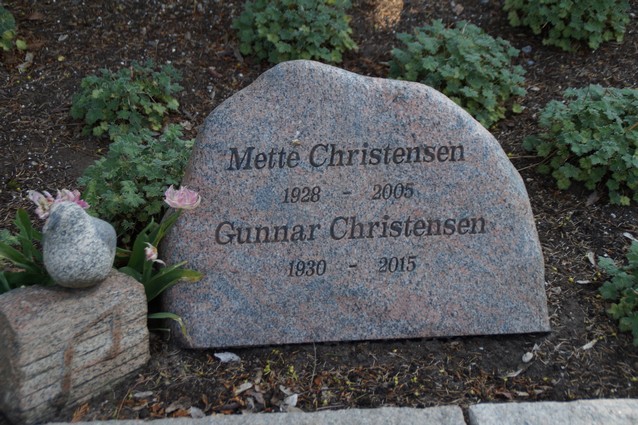 Billede af gravsten på Holstebro Nordre Kirkegård